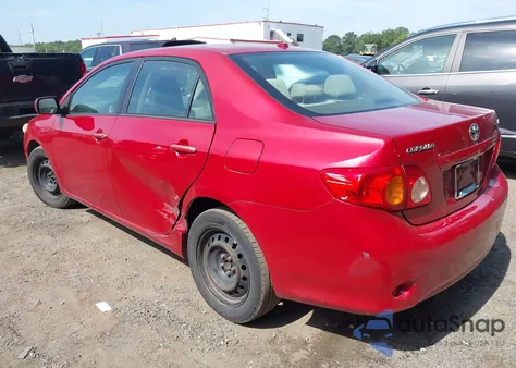 2010 Toyota Corolla Xle z USA, uszkodzony, nr VIN 2T1BU4EE2AC385819